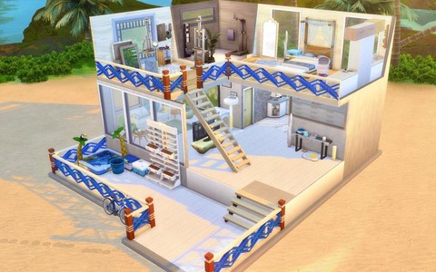 模拟人生4怎么造二楼