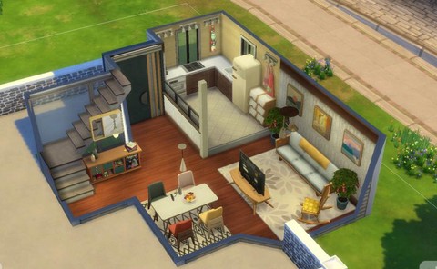 模拟人生4怎么造二楼[图2]