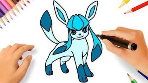 怎么画神奇宝贝伊布