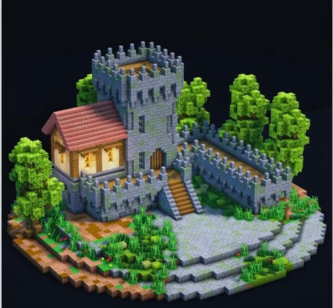 我的世界的城堡怎么做[图1]